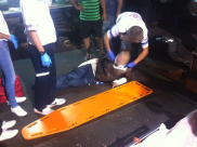  بالصور: إصابة متوسطة لعامل سقط من علو في شارع "بن اخيتوف" بيافا 